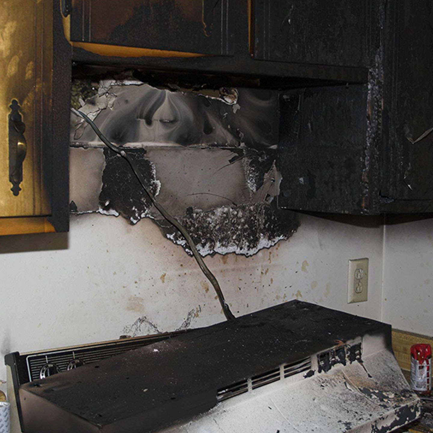 Kitchen Fire Damage